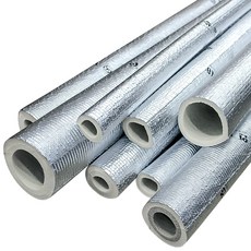 수도보온재 (단품) 15A~50A 파이프 보온재 단열재 동파방지 호스 수도관 보일러관, 2개