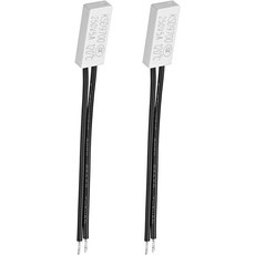 리파워 KSD9700 NC 120C 온도 조절 스위치 조절기 열 보호 - 일반적으로 닫힘250V 5A플라스틱2Pcs