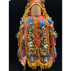 華誠 金龍 神衣 五色可選 多尺寸 適用於五府千歲、王爺、天上聖母、媽祖、廣澤、關聖帝君、九天玄女、王母, 桃紅,8吋8金身穿 8吋長, 1個