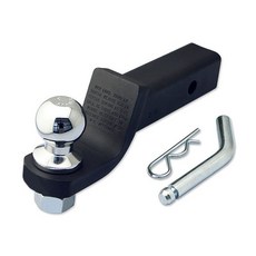 트레일러 견인장치 캠핑트레일러 볼마운트 히치캐리어 견인볼, 아니오, 패키지1-블랙+꽂이-3개