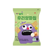 안심 쌀이요 우리양파칩 열풍으로 구운 쌀과자 국산100%쌀 팝콘 스낵칩 곡물간식 어린이간식 소포장, 1개, 30g