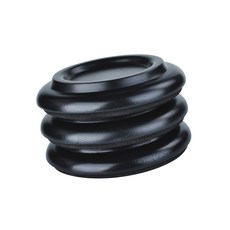 Grand Piano Floor Contact Cups Set of 3 Recessed Caster Holders with Measured Profile compatible w, 사이즈 이미지 참고, 3개, Black