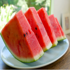 고당도 하우스 수박 씨적음 3~4kg 4~5kg 5~6kg 1통 산지직송, 1박스, 하우스 수박 5키로 이상