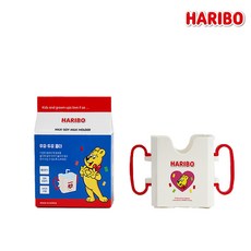 하리보 골드베렌 어린이용 우유 두유 홀더 200ml, 아이보리, 1개