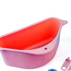 양념통 쓰레기통 하부장 레일 소형 중형 베이지 주방용품 생활용품