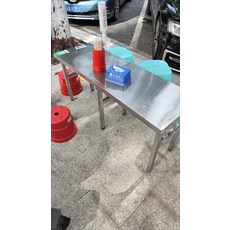 스테인레스 접이식 작업대 김장 배수 길이150너비50높이72 테이블 야외 요리대, 4_특수 두께 120x70x55 접이식 테이블