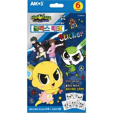 아모스 글라스데코 스티커 신비아파트 금비세트, ALL COLOR Soft mixed(혼합컬러), 1세트