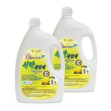 식탁세정제 2.5L 2개 자몽향 다목적 탈취 끈적임없이_JNJ imj9315DZ, 1개, 1g, 1ml