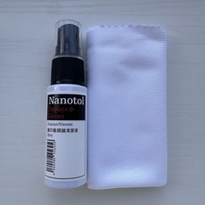 Nanotol (保存期限至2028.4月), 1個, 顯示器眼鏡清潔液20ml+超纖布, 20ml