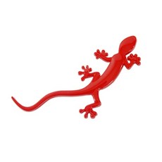 [MS-TECH] 전차종 스콜피온 리자드 도마뱀 전갈 1P 부착형 차량 엠블럼, 도마뱀S(레드), .