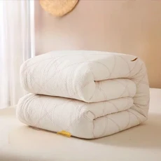 부드러운 면 퀼트 패드 인용 학생용 매트리스 코어 봄 가을 겨울 이불 내구성 있는 폴리에스터 섬유 커버, 02 1.5kg (여름), 04 120200