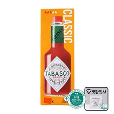 타바스코 핫소스 + 천연비누 코스트코, 1개, 355ml