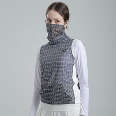 지니골프 시스루나염 귀걸이조끼