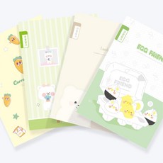 초등생 체험학습 식물관찰 기록 일기장10P 초등생일기장 혼합, 랜덤(10권동일디자인)