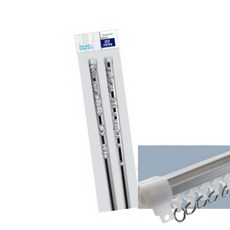 커튼레일봉 2단 암막커튼레일 천장커튼레일