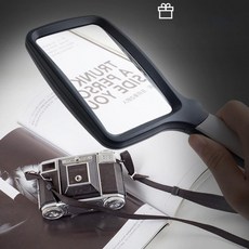 바이탈네스트) 조명확대경 휴대용 접이식LED돋보기 접이식 독서확대기-N-1, 1개