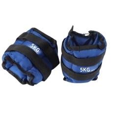 호야쓰토어 중량밴드 고정 벨크로 모래주머니 2p, 블루, 5kg