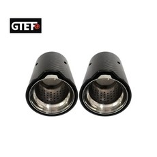 BMW 호환 머플러팁 배기팁 F30 F32 F33 F36 M 퍼포먼스 튜닝, 실버