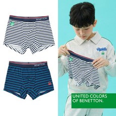 베네통 키즈 남아 드로즈 2종 딥그린+화이트 BNBDR4P3940_T 2967967