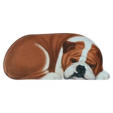 까마느 3D 강아지 고양이 방석 매트 바닥 욕실 주방 침실 베란다 현관 미끄럼방지 귀여운 다용도, U