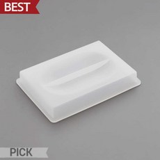 비누 케이스 사각 실리콘 몰드 레진 석고 방향제 만들기 틀 부자재 픽앤코401