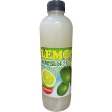 金美達 檸檬風味汁 1000ml, 1個