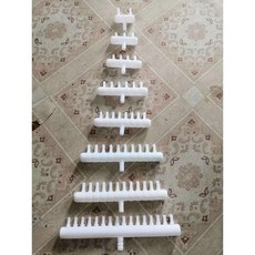 臺灣熱銷 海鮮池魚池魚缸增氧管 橡膠PVC材質 搭配吸盤 氣泵專用 多尺寸可選, 1個, 分流器12口