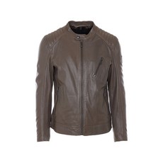 벨스타프 지퍼 레더 재킷