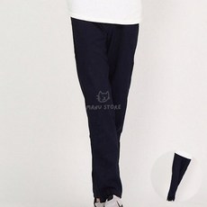 [사마누] 겨울기모바지 오토바이방한바지 남자기모팬츠 남성용 융털 기모바지 네이비 Free