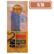 써라클)빼빼롱오징어다리 42g, 5개
