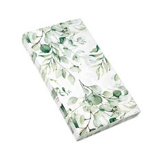 에이치지비 그린 숲 디자인 종이 냅킨 파티 행사용, 1개, 20개입, 초록