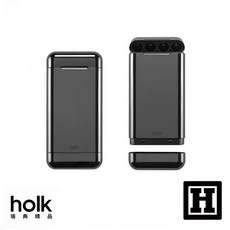 holk 瑞典原裝鋁合金菸盒 - 手捲菸/捲煙收納盒, 黑色, 1個