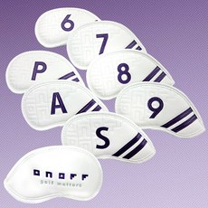 마스터스정품 다이와 온오프 아이언커버 7개 GF, LP-423 커버