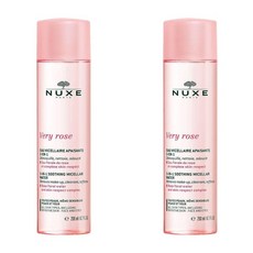 눅스 베리로즈 3in1 수딩 미셀라 클렌징 워터 메이크업 리무버 200ml 2개 (프랑스) Nuxe Very rose Eau Micellaire Apaisante 3En1