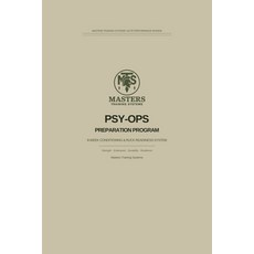 (英文圖書)PSY-OPS Prep Program: Masters Training Systems Elite Performance Division 平裝版, Independently Published, 英文