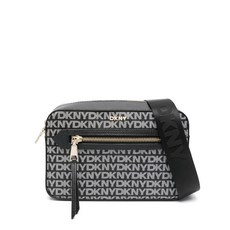 DKNY 브라이언트 아베 모노그램 패턴 크로스 백