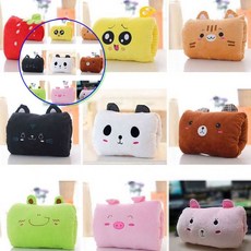 쌍문상회 사무실 팔베개 캐릭터 낮잠베개 학교 쪽잠베개 40872EA, 레드딸기