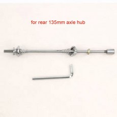 SILVERO 티타늄 꼬치 TI M4 74MM MTB 느린 130MM 릴리스 도로 HEX 자전거 135MM 접이식 QR 100MM, 1pc ti 135mm