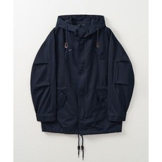 토피 TOFFEE WOMEN W 워시드 M65 후드 피쉬테일 NAVY