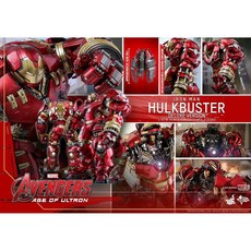 Hot Toys MMS510 復仇者聯盟 浩克毀滅者 豪華版 鋼鐵人 馬克44 收藏模型, 1個, 無缺損