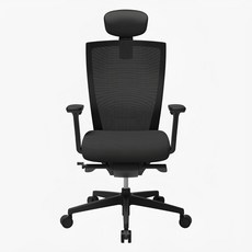 시디즈 T50 컴퓨터 책상 의자 HDA 방문설치, 블랙+다크그레이