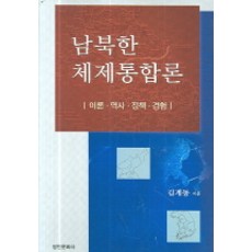 南北韓體制統合論, 金桂東 著, 名人文化社