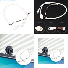91AA 이더넷 LAN 케이블 10 핀 Poe RJ45 네트워킹 교체 보안 카메라 액세서리, 01 중국