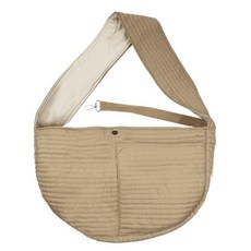 부투펫 고양이 슬링백 포대기 이동가방 강아지 이동장 숄더백 산책가방, 브라운