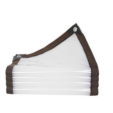 투명 방수 방수포 식물 야외 발코니 단열 텐트 방풍 다육, 2x6m, Tarpaulin