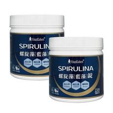 VegEden 藍藻錠 家庭號 2500錠 純素 SGS檢驗, 1個, 2入