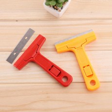 껌칼 스크래퍼 헤라 DIY 실리콘 시공 철헤라 벽지제거 작업공구 바닥긁기 셀프시공, 1개
