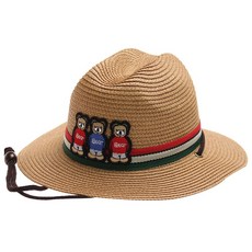 RAPA CLUB 3隻熊圓頂草帽