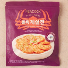 피코크 영덕 쫀득 게살전 수량 냉동, 2개, 360g