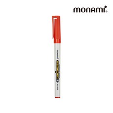 네임펜 F 중간글씨용 FINE, 1개, 주황